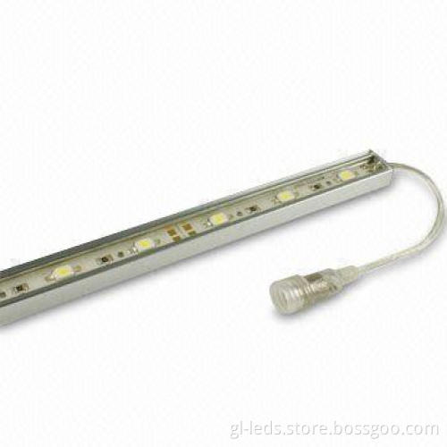 Waterproof Rigid LED Strip with 12V DC Working Voltage and 120 Degrees Viewing Angle